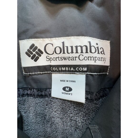 Columbia Sportswear Company Women's Waterproof Hooded Jacket Size M Green Fleece - Picture 3 of 15